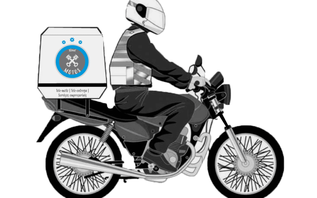 motosiklet kurye görseli