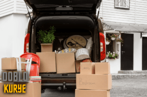 arabalı kurye hizmeti görsel