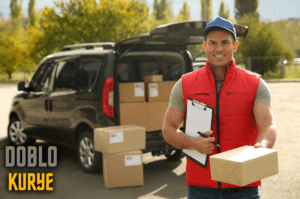 arabalı kurye hizmeti görsel