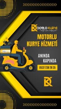 motorlu kurye hizmeti